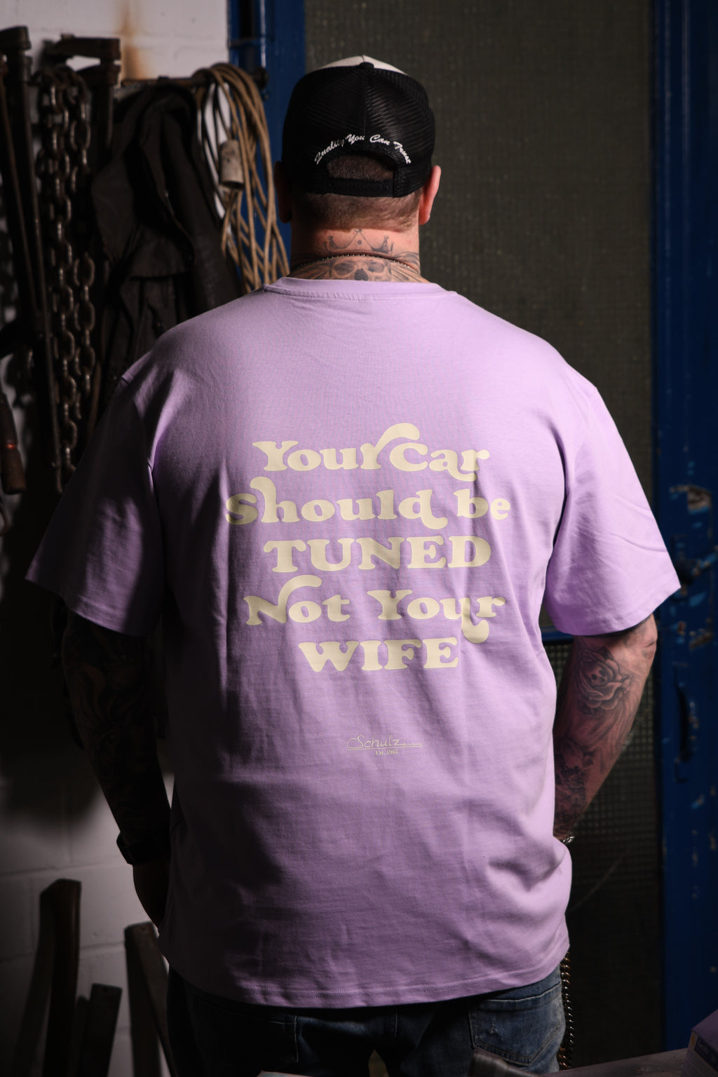 T Shirt YOUR CAR SHOULD BE TUNED NOT YOUR WIFE
