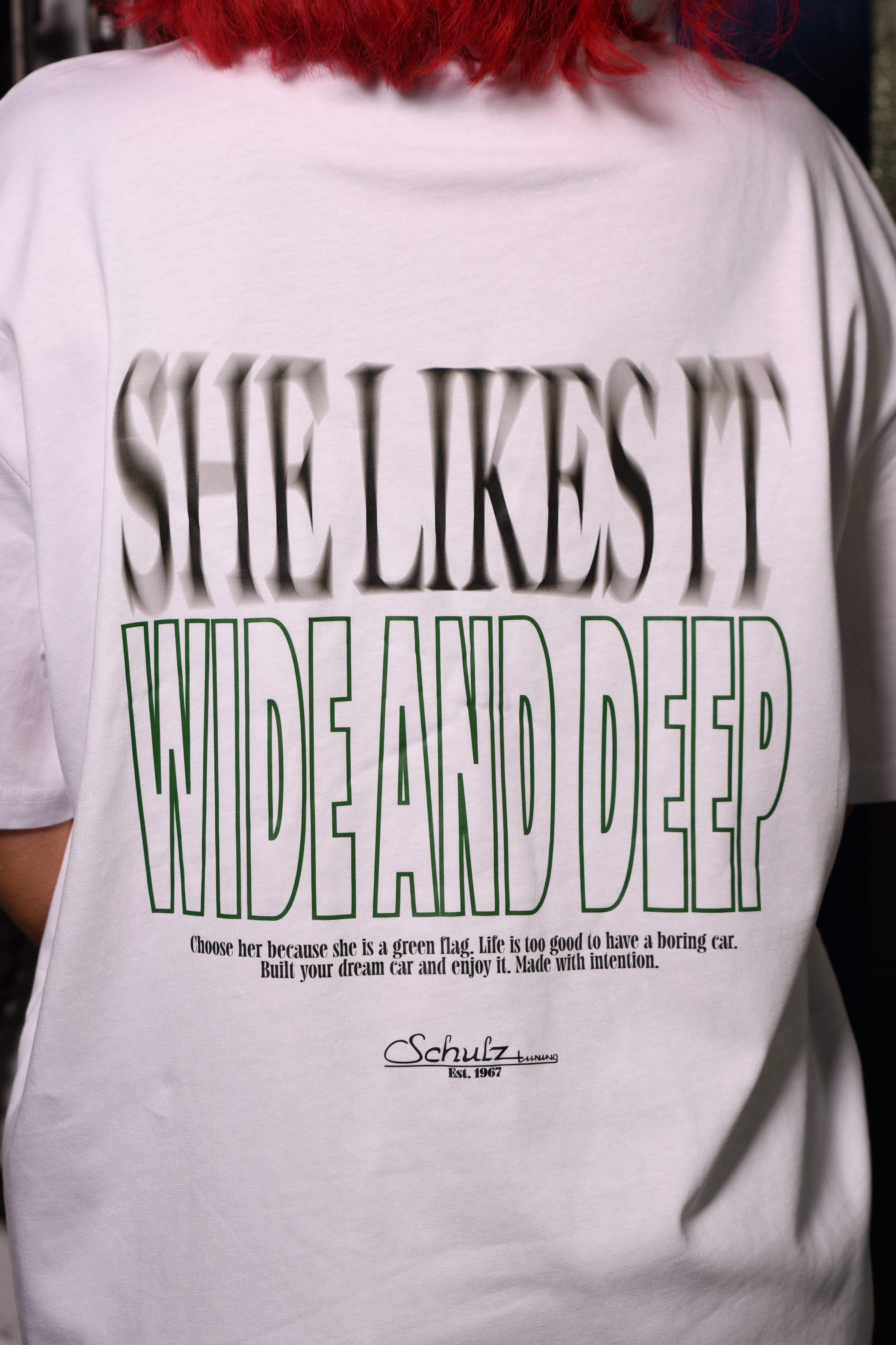 T-Shirt  SHE LIKES IT WIDE AND DEEP